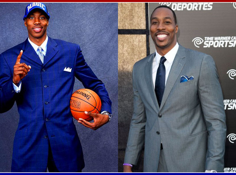 Dwight Howard Suit Evolution
