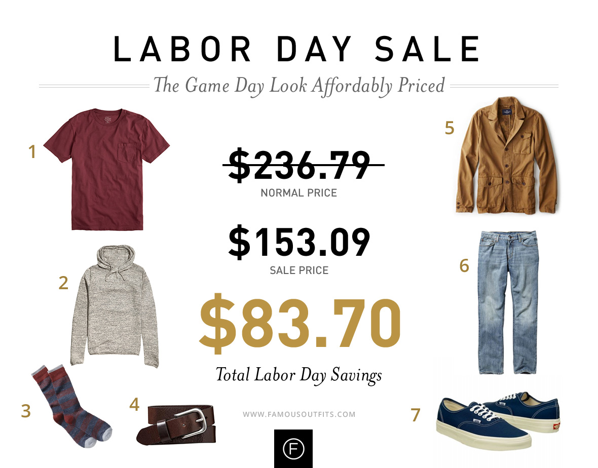 Game Day Look - Labor Day Outfits