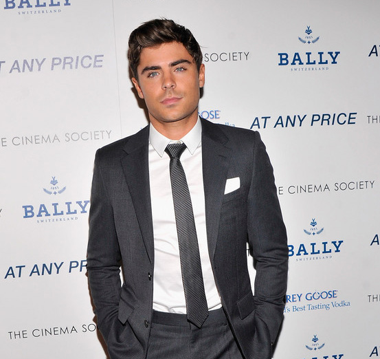 Zac Efron Tie Length