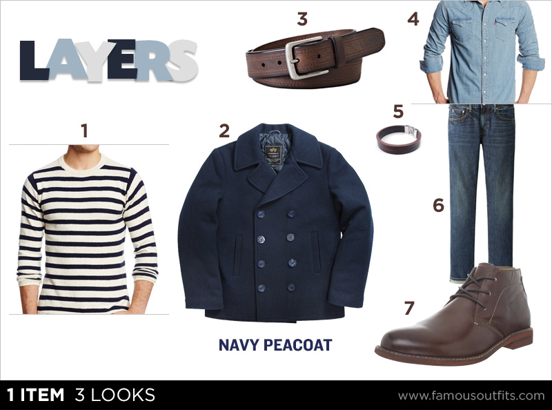 Navy Peacoat - Layers