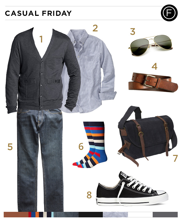 Elijah Wood’s Casual Friday Look
