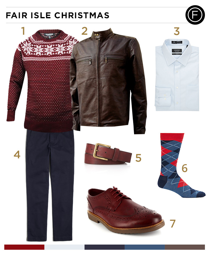 Colton Haynes’ Fair Isle Fashion