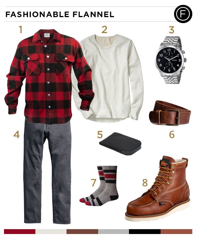 Nick Jonas Fashionable Flannel Look
