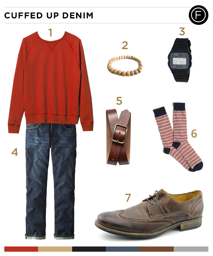 Grant Gustin’s Casual Look