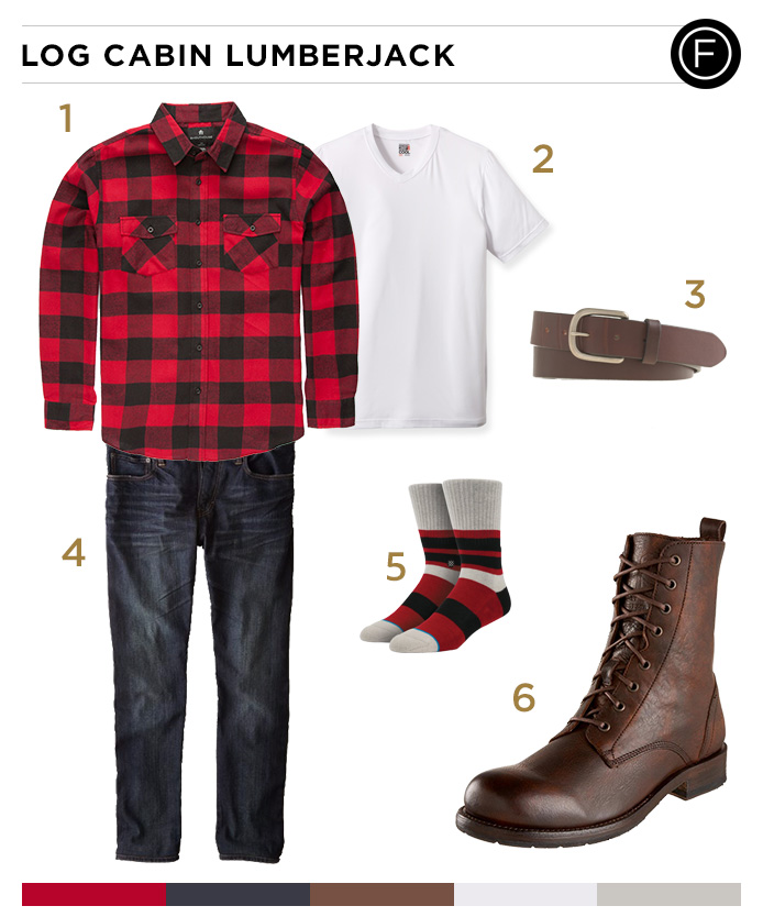 Taylor Lautner’s Log Cabin Lumberjack Look