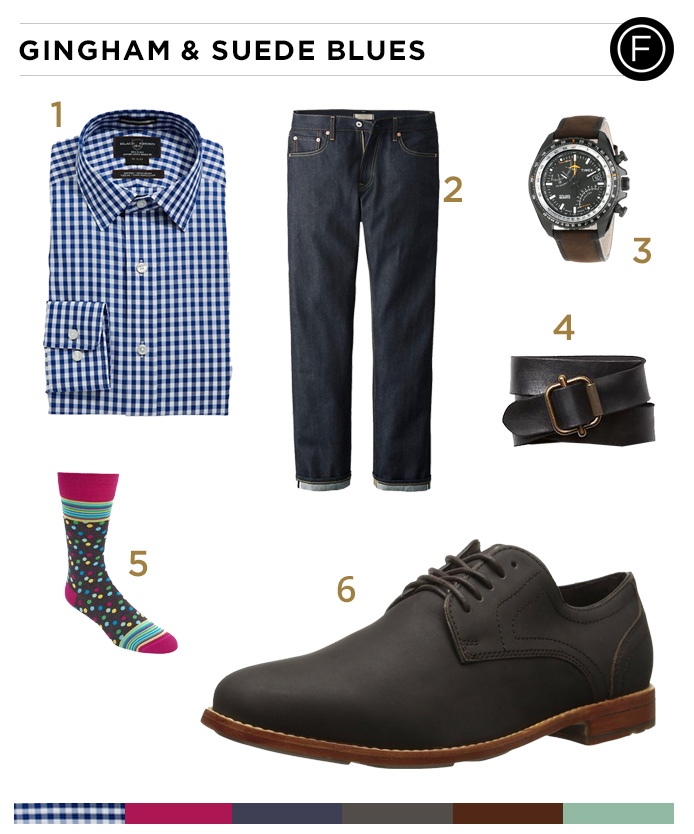 Benedict Cumberbatch’s Blues Getup