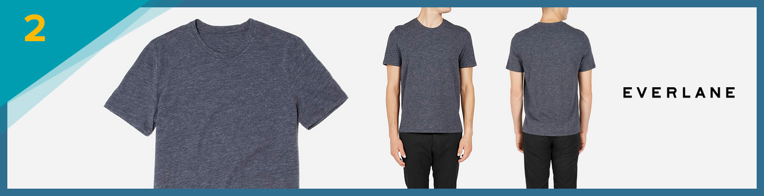 Everlane Short Sleeve Marled Shirt