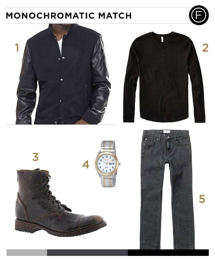 Ryan Gosling’s Monochromatic Outfit