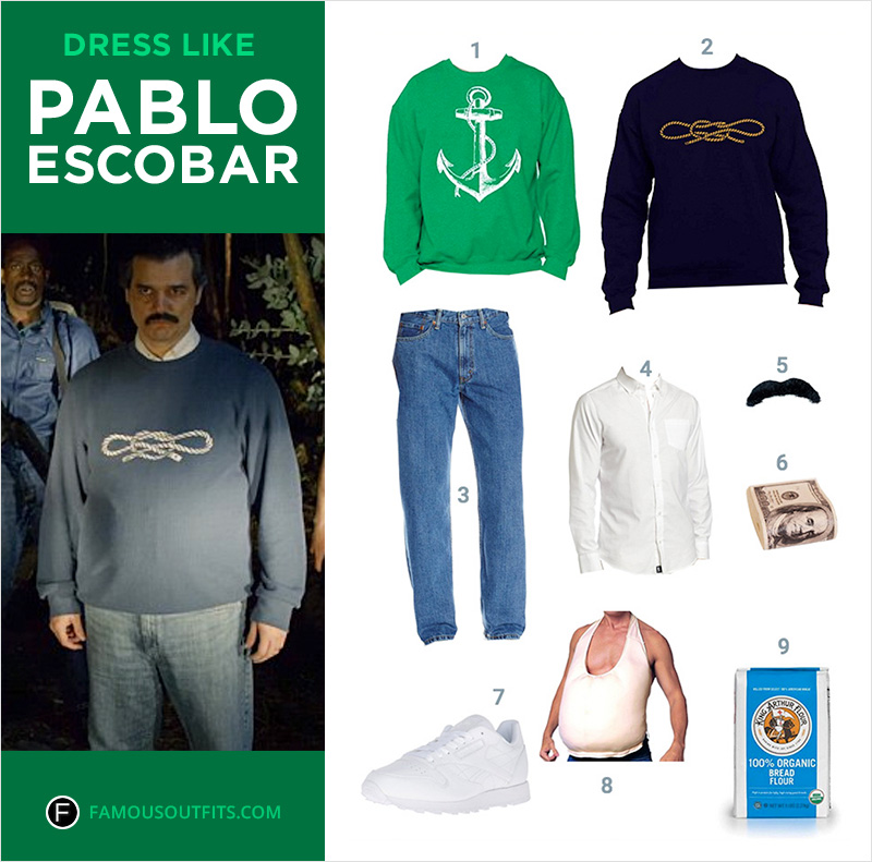 Dress Like Pablo Escobar